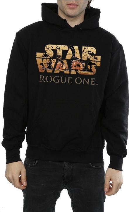 Immagine prodotto Star Wars Rogue One Logo Scene Felpa con Cappuccio Uomo (L)