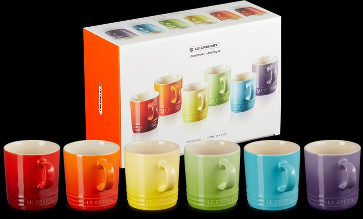 Actual product image Le Creuset Rainbow (350 ml, 6 x)