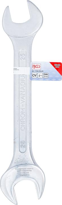 Image du produit BGS Clé à fourche double | SW 25 x 28 mm (28 mm, 25 mm)