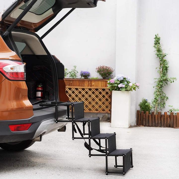 Actual product image Esmée Dog stairs (Dog, Foldable)