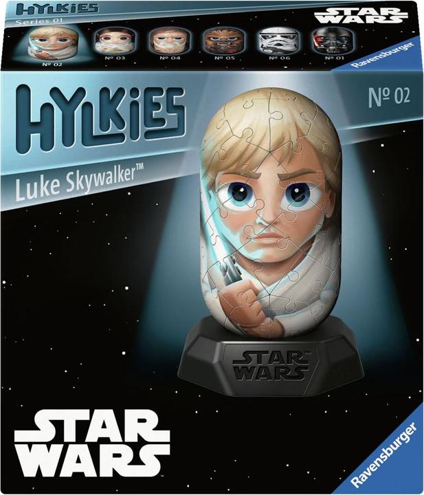 Immagine prodotto Ravensburger Hylkies: la nuova serie di figure da collezione da assemblare da soli. Figura #02 - Luke (54 pezzi)
