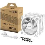 Actual product image ASUS PRIME MR120 FAN ARGB REVERSE WHITE 3IN1 (120 mm, 3 x)