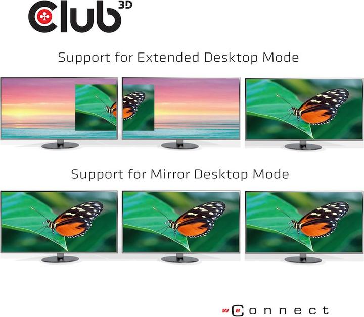 Produktbild Club 3D 3D Adapter CSV-7300 MST (DP, 13 cm)