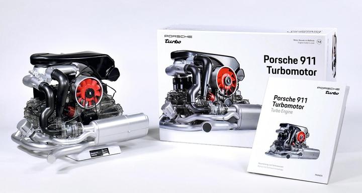 Productafbeelding Franzis Porsche 911 Turbo motor kit