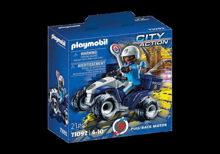 Produktbild Playmobil Polizei-Speed Quad (71092, Playmobil City Action)
