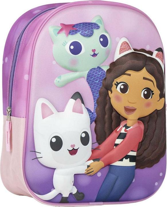 Gabby's Dollhouse Kinderrucksack 3D, rosa