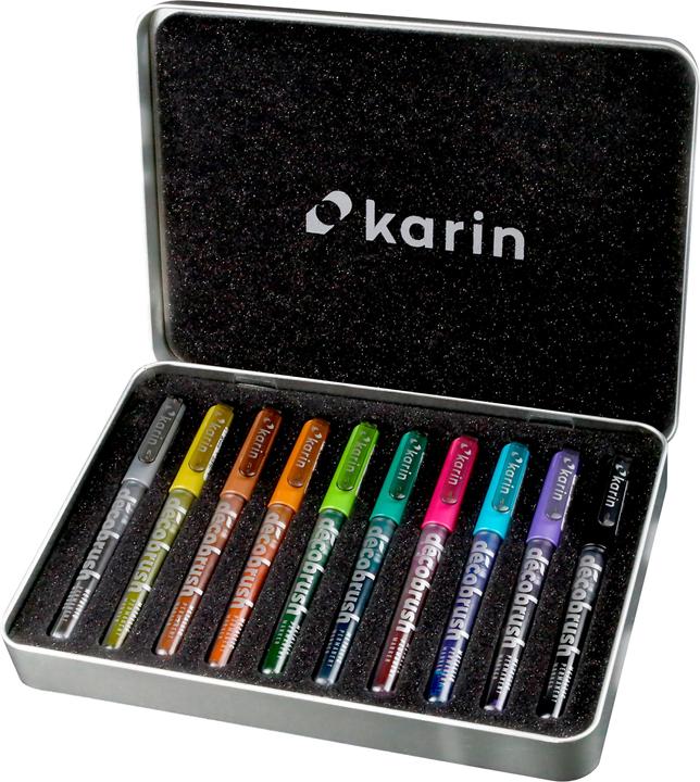 Produktbild Karin Brush Marker Pro Metall Box (Mehrfarbig, 10 x)