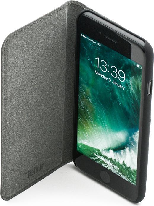 Productafbeelding Tellur Boekhoesje Struisvogel Echt Leer voor iPhone 7 rood (Apple iPhone 7)