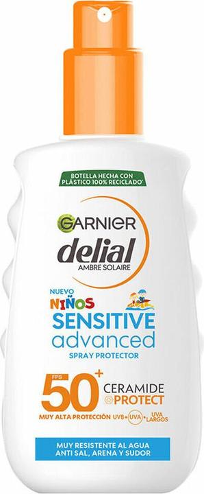 Garnier Niños Sensitive Vapo Advanced SPF50 200ml (Spray solaire, SPF 50, 200 ml)