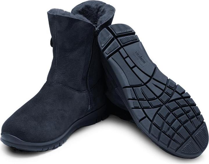 Actual product image Vitaform Stiefeletten Damen Weite H Veloursleder & Doubleface (38)