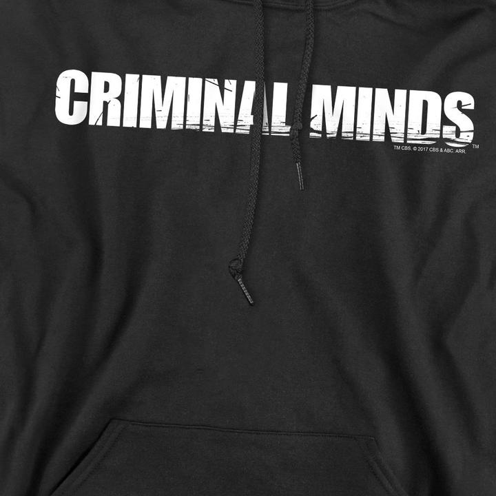 Immagine prodotto Criminal Minds Felpa con Cappuccio Logo Uomo (L)