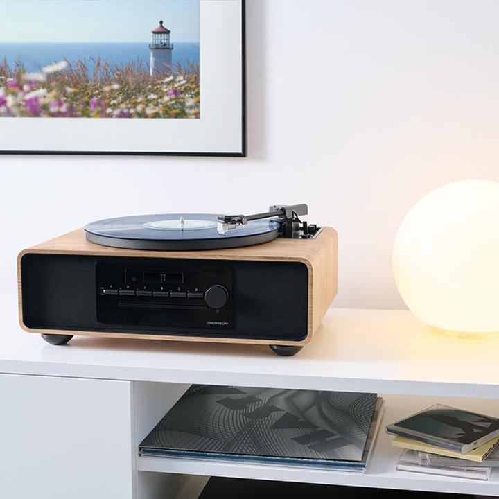 Produktbild Bigben MIC300TT (Bluetooth, Plattenspieler, CD Player, 1x 60 W)