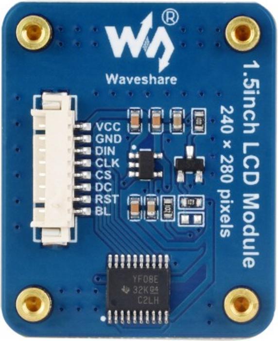 Produktbild WaveShare 1.5inch 240x280 LCD-Display Modul