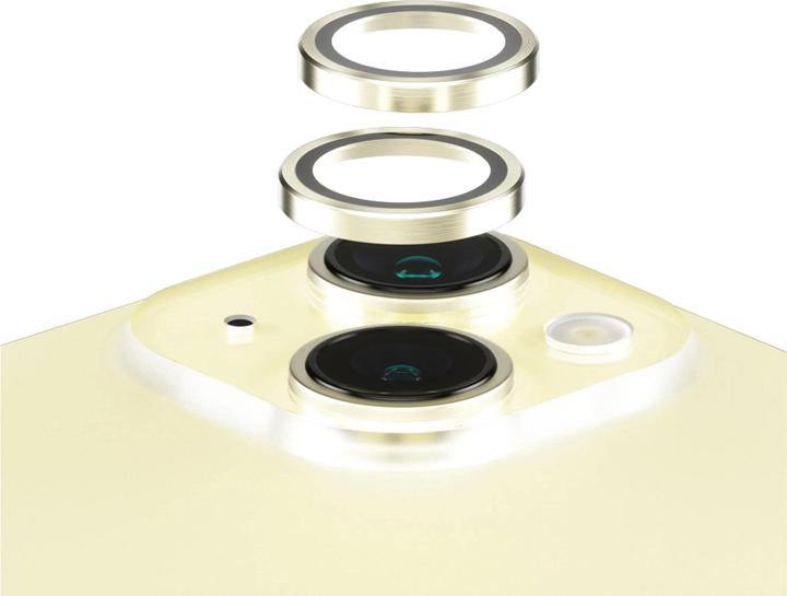 Actual product image PanzerGlass Hoops Camera Lens Protector (1 Piece, Apple iPhone 15)