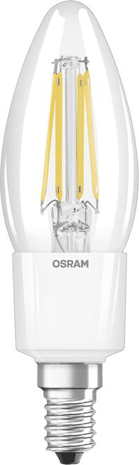 Actual product image Osram Superstar Classic B (E14, 4.80 W, 470 lm, 1 x, F)