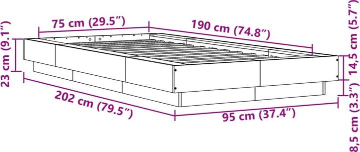 Produktbild VidaXL Katrina (135 x 190 cm)