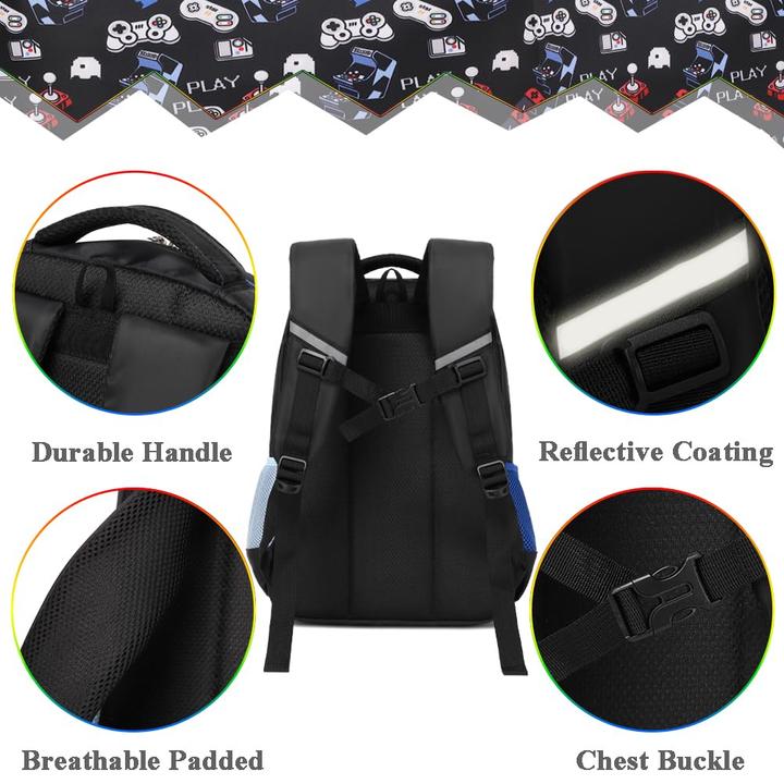 Immagine prodotto Only-Bags.Store Zaino scuola bambini zaino scuola per adolescenti set zaino giornaliero