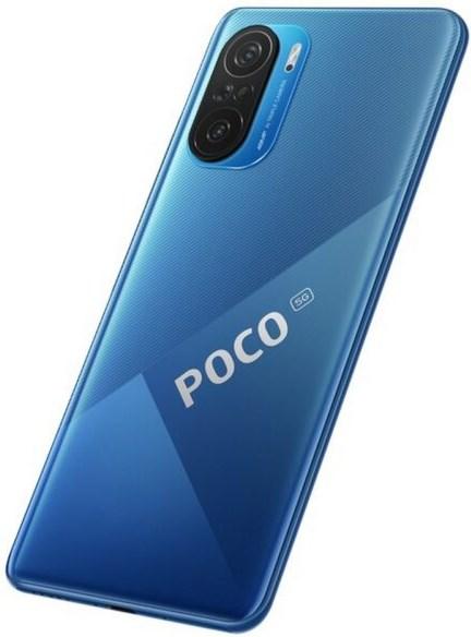 Actual product image Xiaomi Poco F3 (256 GB, Deep Ocean Blue, 6.67", Dual SIM, 48 Mpx, 5G)