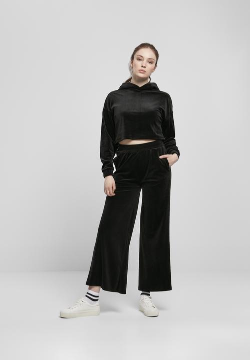 Immagine prodotto Urban Classics Felpa da donna con cappuccio ritagliata in velluto oversize (XXL)
