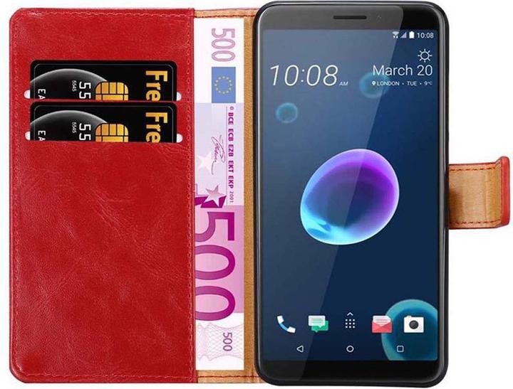 Produktbild Cadorabo Book Luxury Cover (HTC Desire 12)