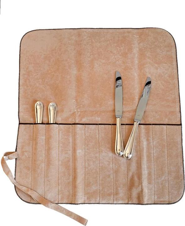 Produktbild Hagerty Silver Guard 12 Table Knives Anlaufschutz-Tasche für Menümesser aus Silber (12 Stück, Messer)