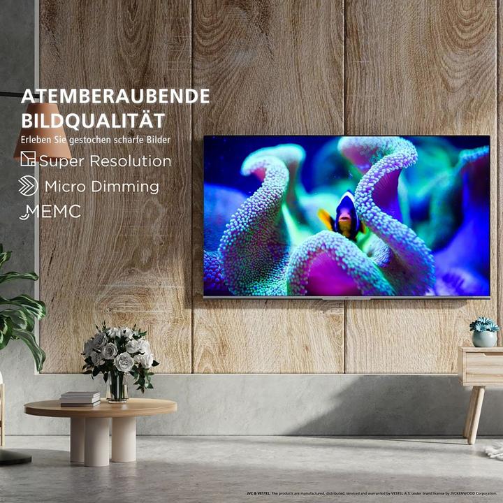 Actual product image JVC LT-65VUQ3455 LED-TV UHD QLED TIVO (65", QLED, 4K, 2024)