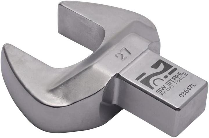 Produktbild SW-Stahl 03847L Einsteck-Maulschlüssel 27 mm I Einsteckvierkant 14 x 18 mm I Einsteckmaulschlüssel S