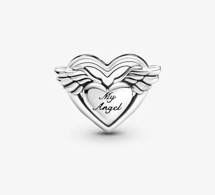 Immagine prodotto Pandora Charm con ali d'angelo e mamma (Argento 925)