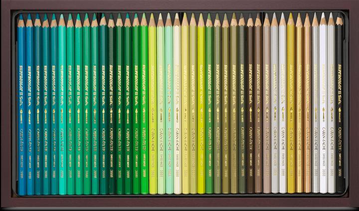 Immagine prodotto Caran d'Ache Supracolor Aquarelle Holzkoffer (Multicolore, 120 x)