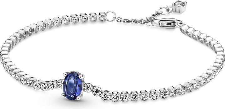 Pandora Tennis Armband Funkelndes Pavé (18 cm, Sterling Silber 925)