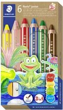 Productafbeelding Staedtler Krijt Noris jun 18ST (Veelkleurig, 18 x)