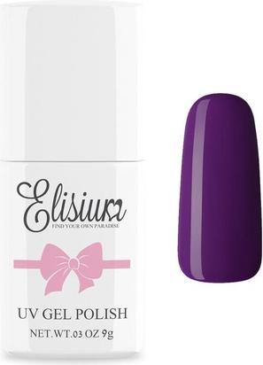 Elisium Uv Gel Polish Hybrid Nail Polish 007 Deep Plum 9G (007 Deep Plum)