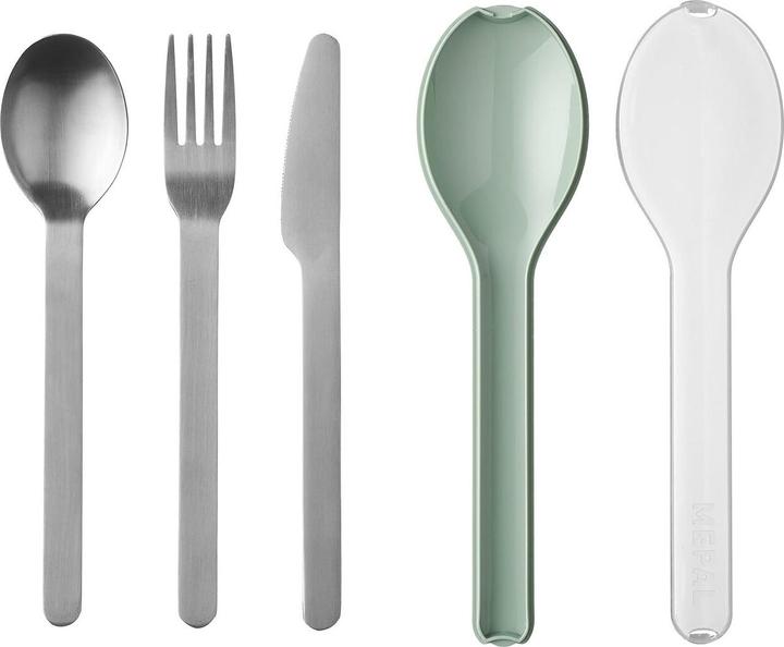 Actual product image Mepal Reusable cutlery set ellipse (3 Piece, Cutlery set)