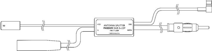 Productafbeelding Blaupunkt Passieve radiosplitter