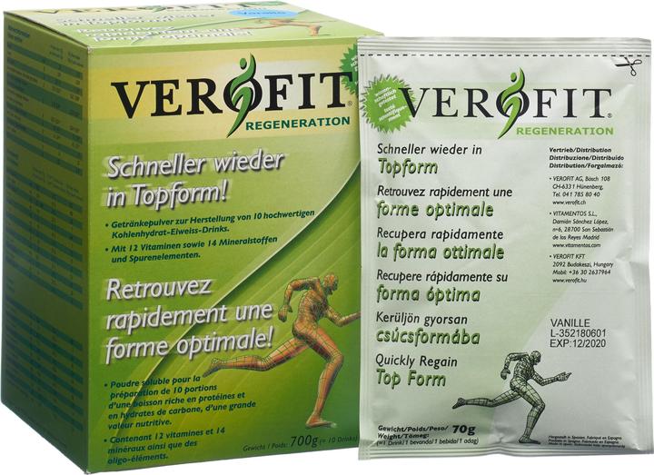 Actual product image VEROFIT Regeneration (Vanilla, 10 pcs., 700 g)