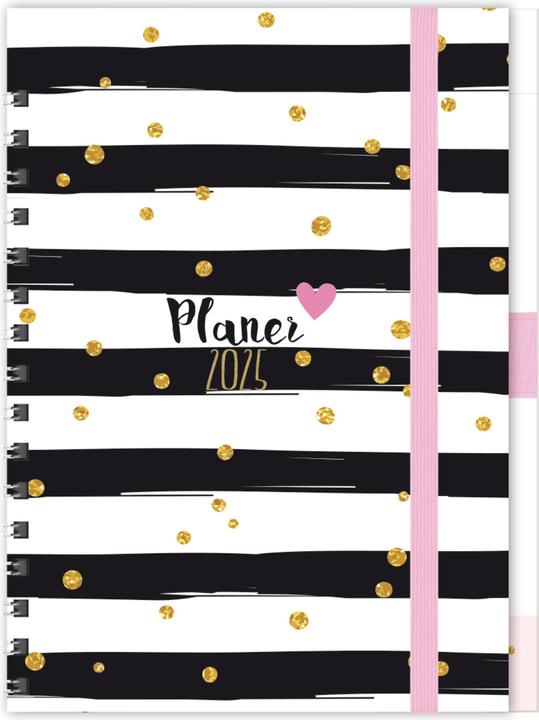 Actual product image Glamour 2025 planner (German)