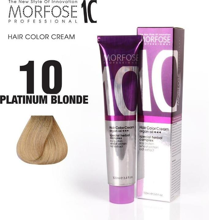 Morfose (10) Haarfarbe Platinum Blond 100ml (Platinum Blond)