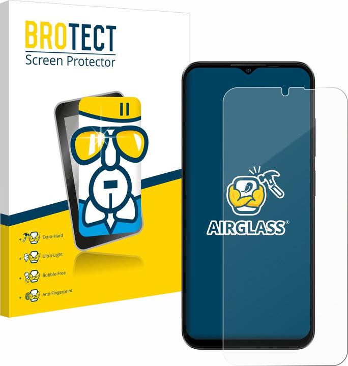 Actual product image BROTECT AirGlass Glass (1 Piece, Xiaomi Redmi Note 16 Pro)