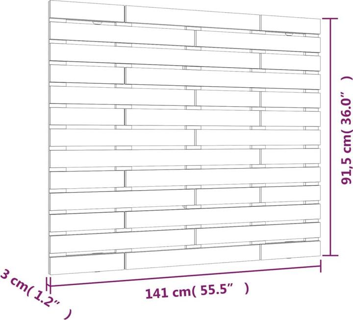 Immagine prodotto VidaXL Oksiutka (156 x 3 x 91,5 cm)