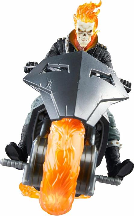Produktbild Hasbro Marvel 85th Anniversary Marvel Legends Actionfigur mit Fahrzeug Ghost Rider 15 cm