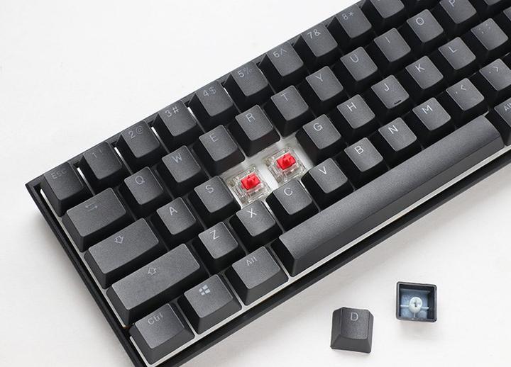 Produktbild Ducky Mecha Pro SF Gaming Tastatur - Cherry MX-Speed-Silver (US) (US, Kabelgebunden)