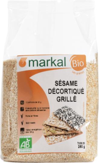 Produktbild Markal Sesamsamen geschält und geröstet Bio (250 g)