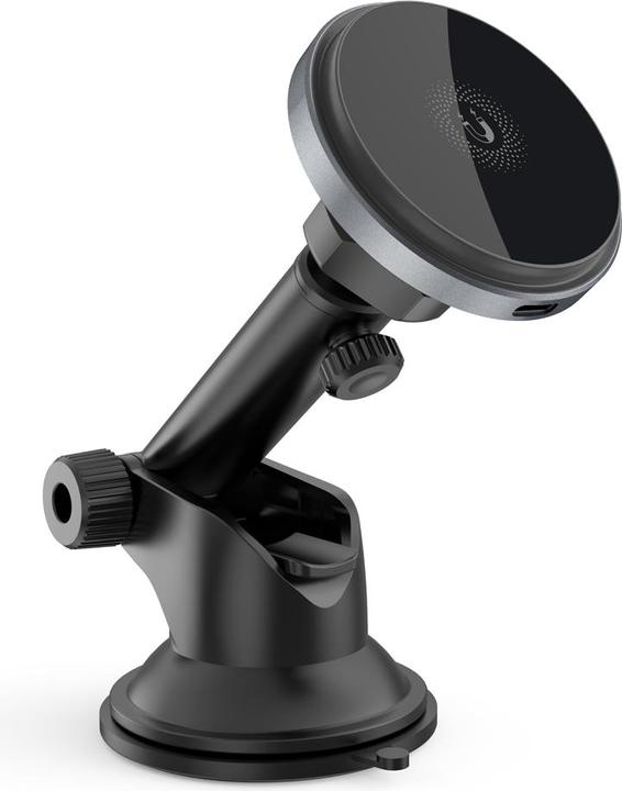 Produktbild xO Autohalterung CX017 Magnet mit induktivem Laden schwarz 15W mit Saugnapf