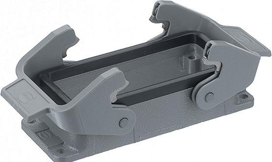 Produktbild Harting Anbaugehäuse HAN 16B Metall.