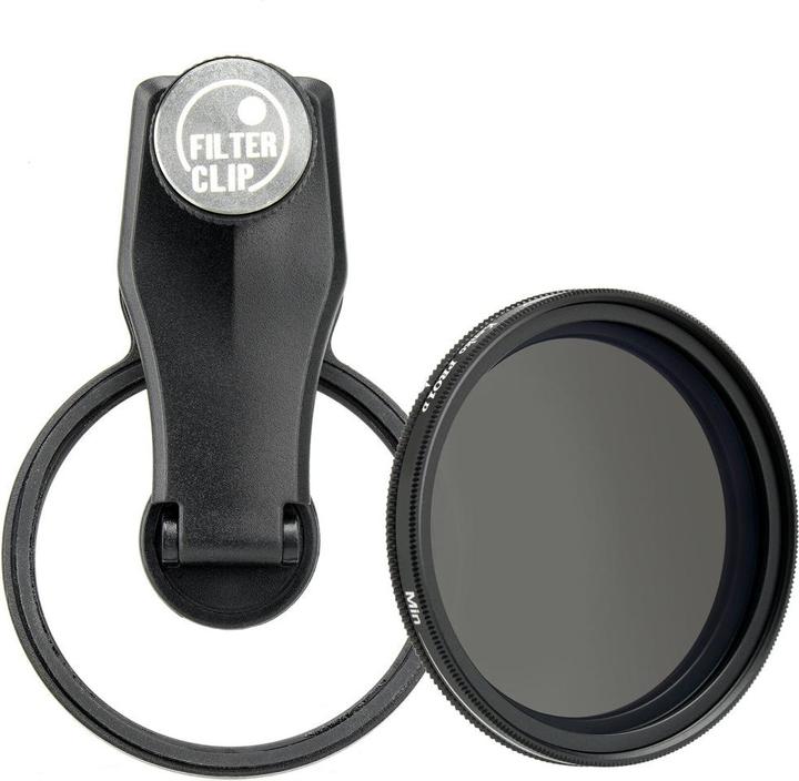Produktbild Kenko Exapro Smartphone Variable ND Filter Clip 49mm (49 mm, Effekt Filter, ND- / Graufilter)