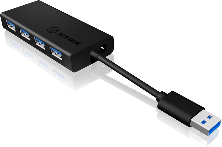 Image du produit Icy Box Ib-Ac6104-B (USB-A, 4 Ports)