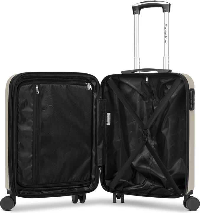 Immagine prodotto Check.In Paradise 2.0 4 Rollen Kabinentrolley S 58 cm mit Dehnfalte (47 l, Bagaglio a mano (fino a 50 litri))