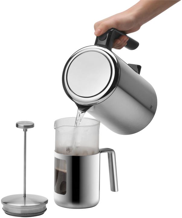 Produktbild WMF Kaffeebereiter French Press für 6 Tassen Coffeepress 1l Kult Glasbehälter (1.50 l)