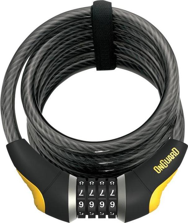 Onguard Dobermann Combo 8031 Spiralkabelschloss 185 cm Ø12 mm (185 cm)