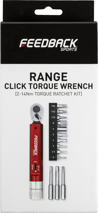 Actual product image Feedback Sports Torque spanner RANGE CLICK (2 Nm, 14 Nm)